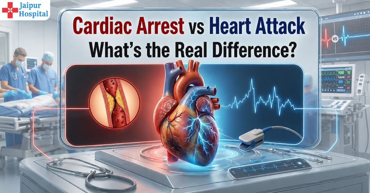 Cardiac Arrest vs Heart Attack