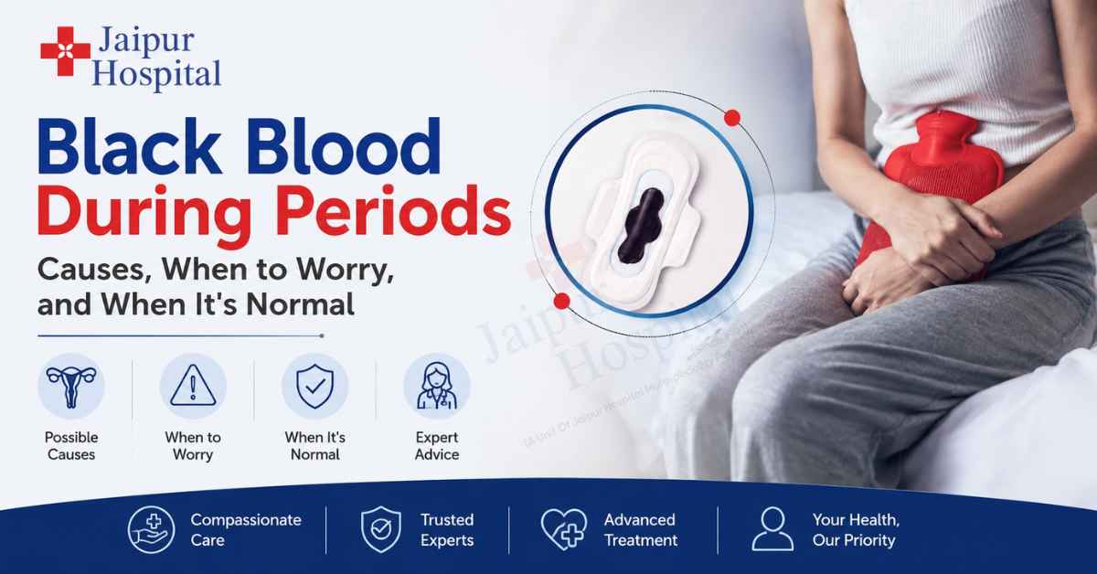 Black Blood During Periods